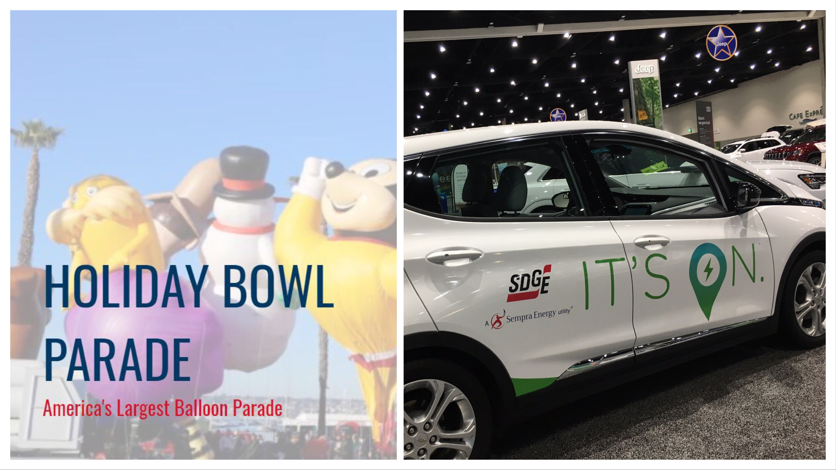 See You at the Holiday Bowl Parade and Game! SDGE San Diego Gas